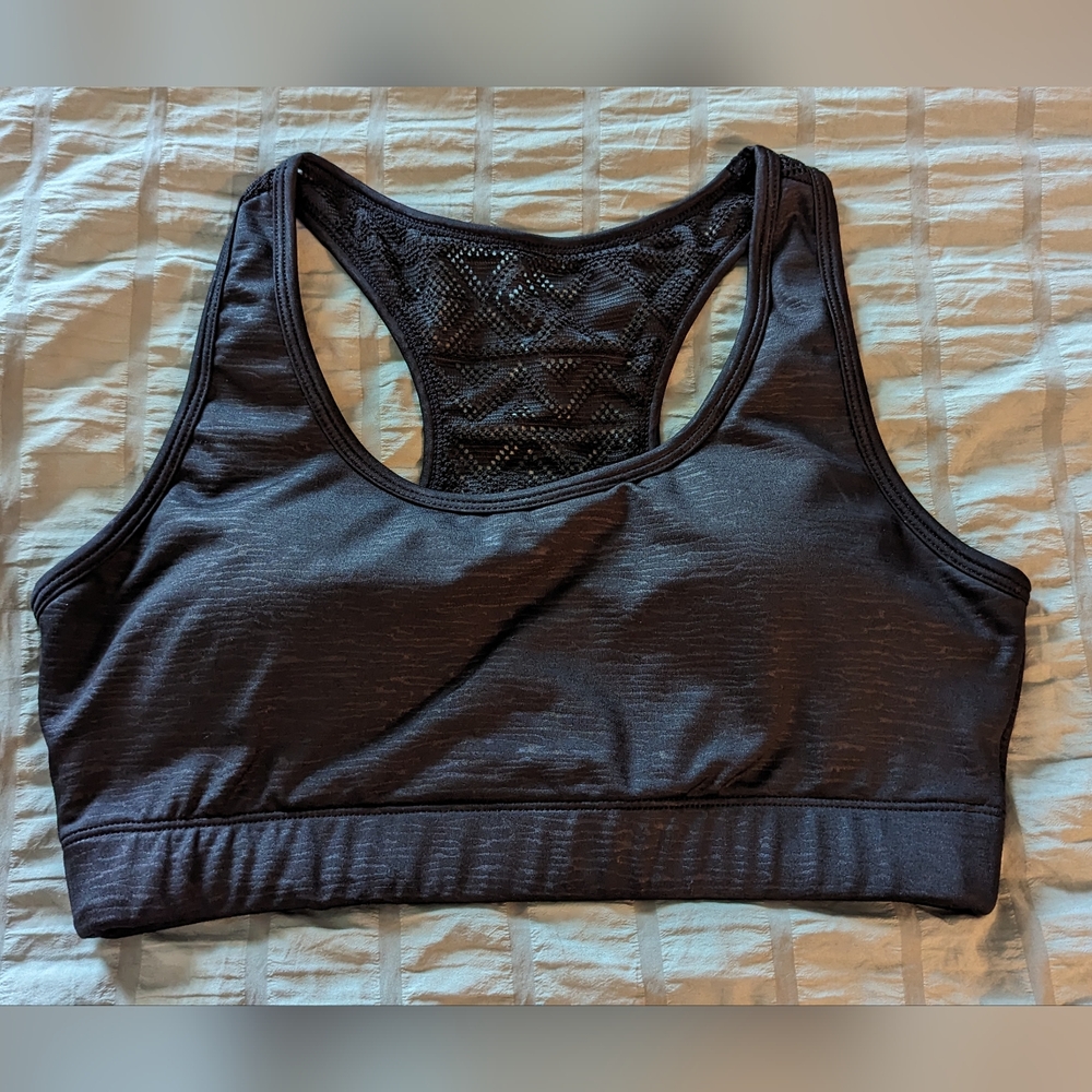 Zyia Black Bomber Bra